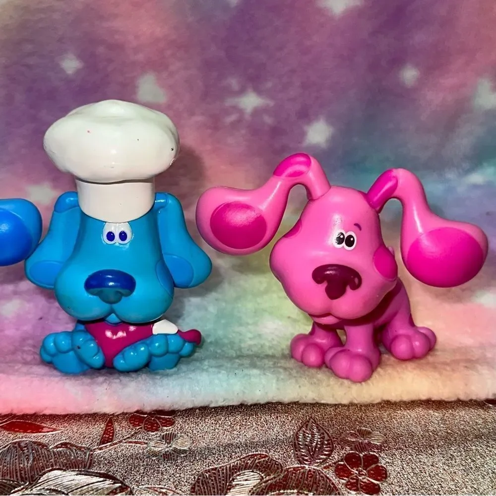 Blues Clues PVC toppers cake